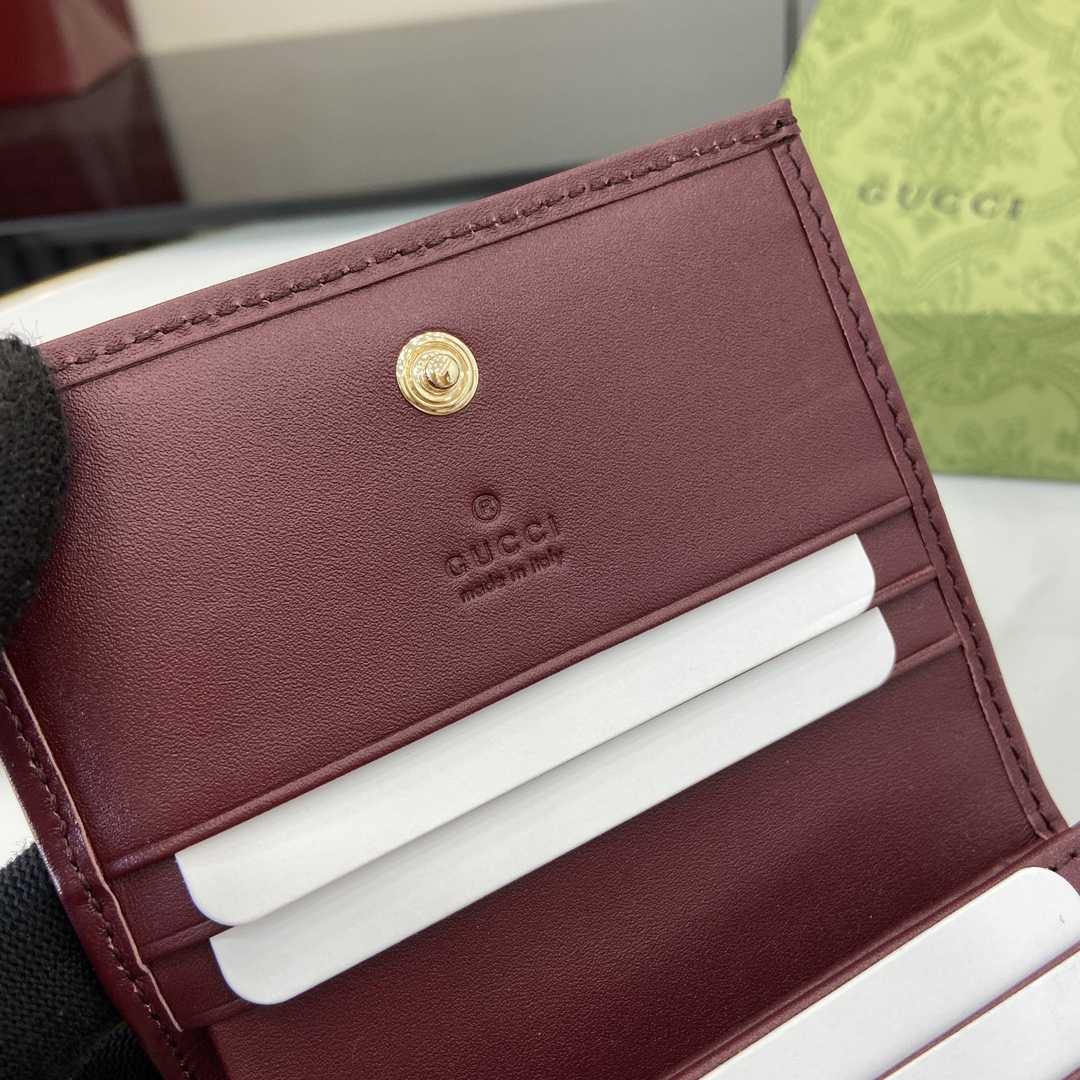 Gucci Horsebit 1955 Card Case Wallet - DopestKickz