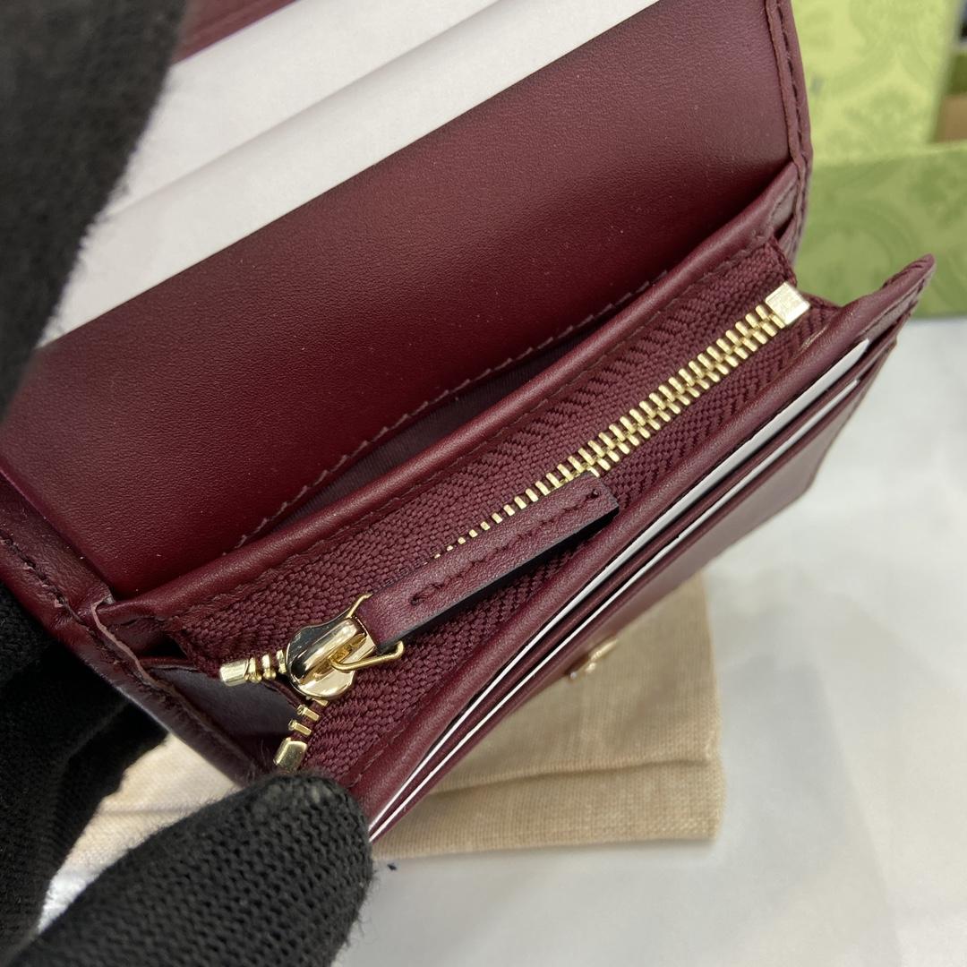 Gucci Horsebit 1955 Card Case Wallet - DopestKickz