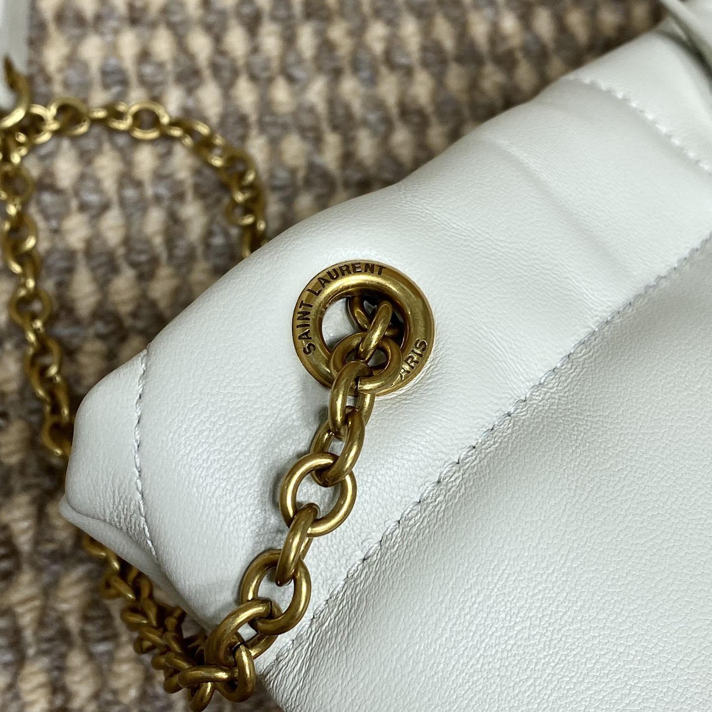 Saint Laurent Jamie Pochon In Lambskin - DopestKickz