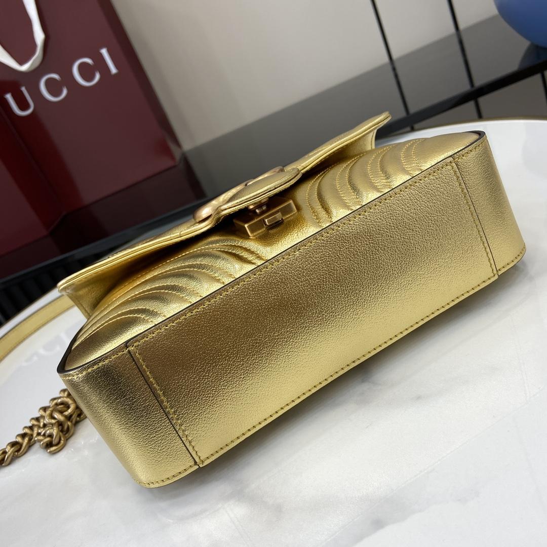 Gucci GG Marmont Mini Shoulder Bag - DopestKickz