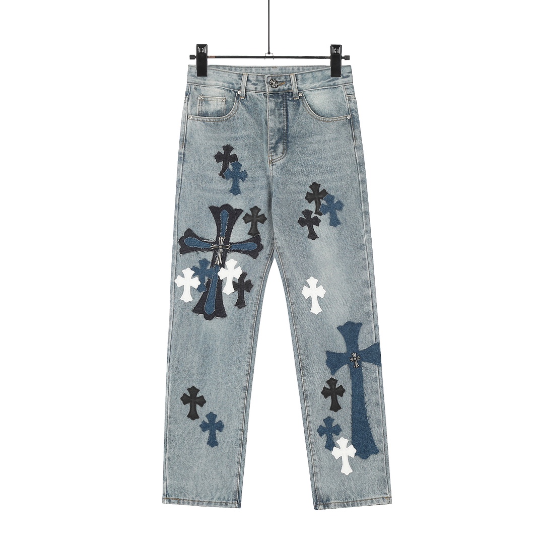 Chrome Heart Jeans - DopestKickz