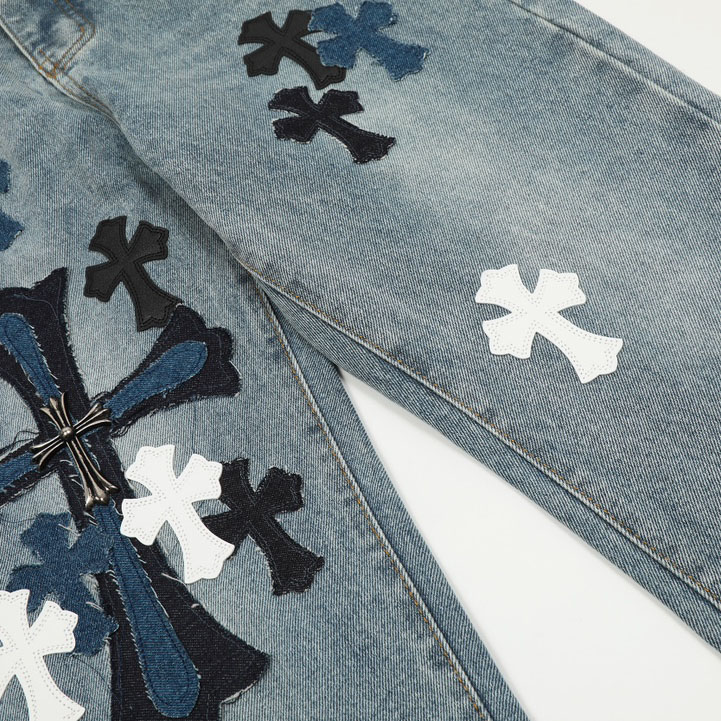 Chrome Heart Jeans - DopestKickz