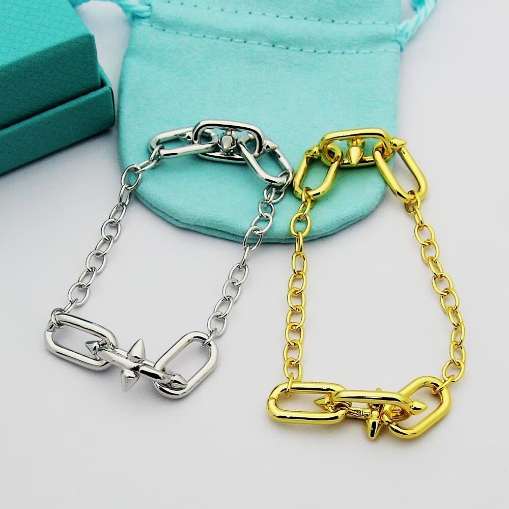 Tiffany & Co. Tiffany Titan by Pharrell Williams Medium Link Station Bracelet  - DopestKickz