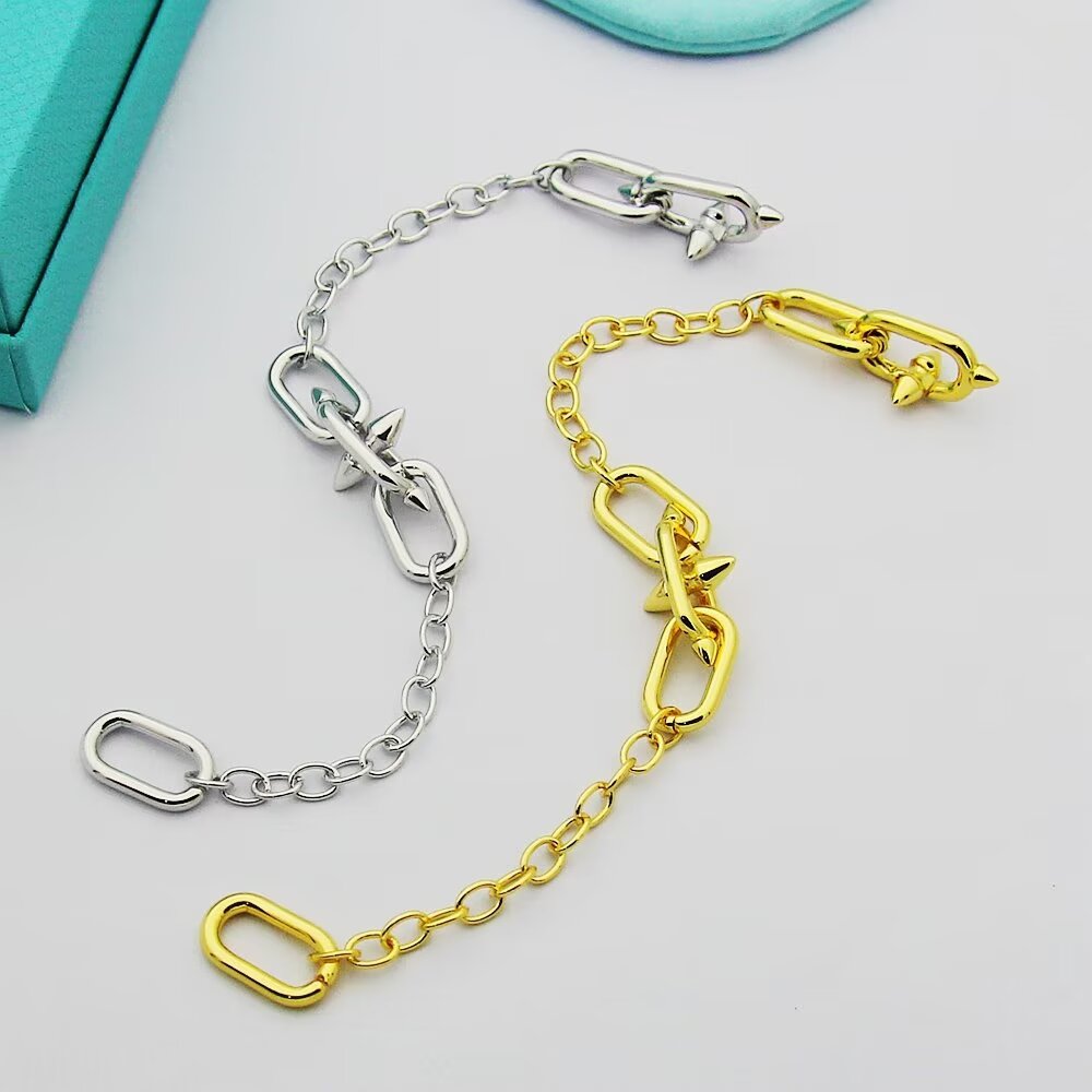 Tiffany & Co. Tiffany Titan by Pharrell Williams Medium Link Station Bracelet  - DopestKickz