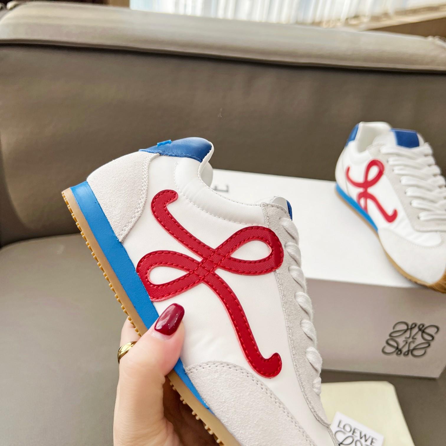 Loewe Ballet Runner 2.0 In Nylon And Calfskin - DopestKickz