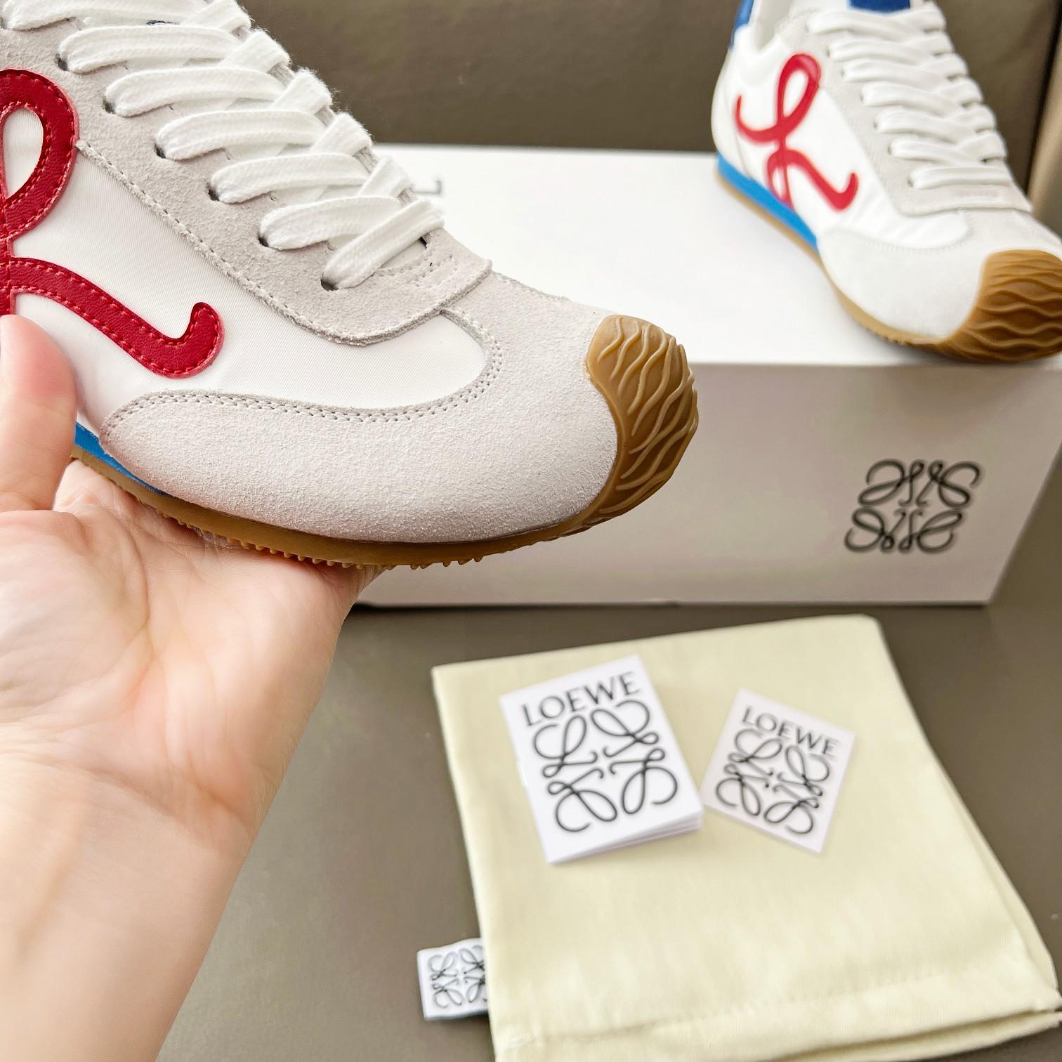 Loewe Ballet Runner 2.0 In Nylon And Calfskin - DopestKickz