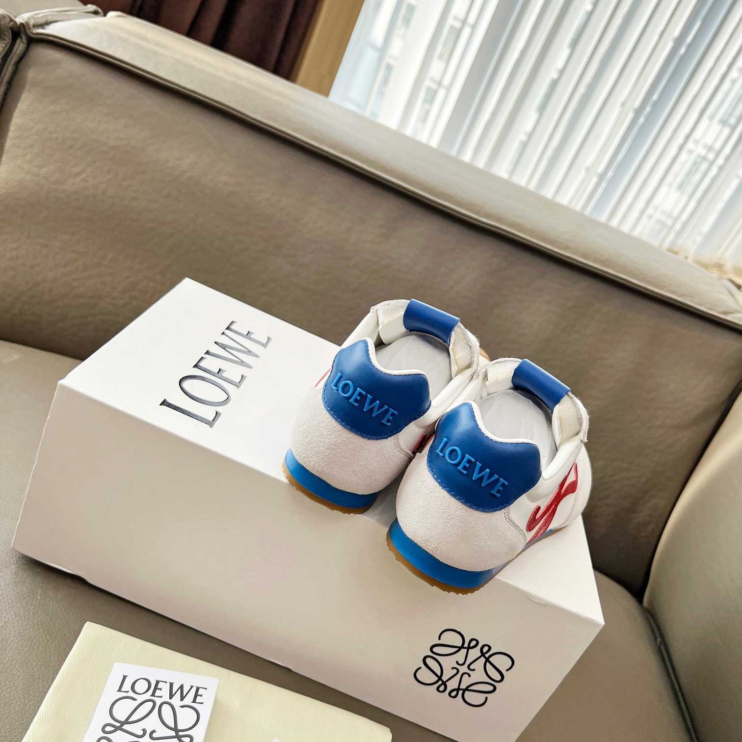 Loewe Ballet Runner 2.0 In Nylon And Calfskin - DopestKickz