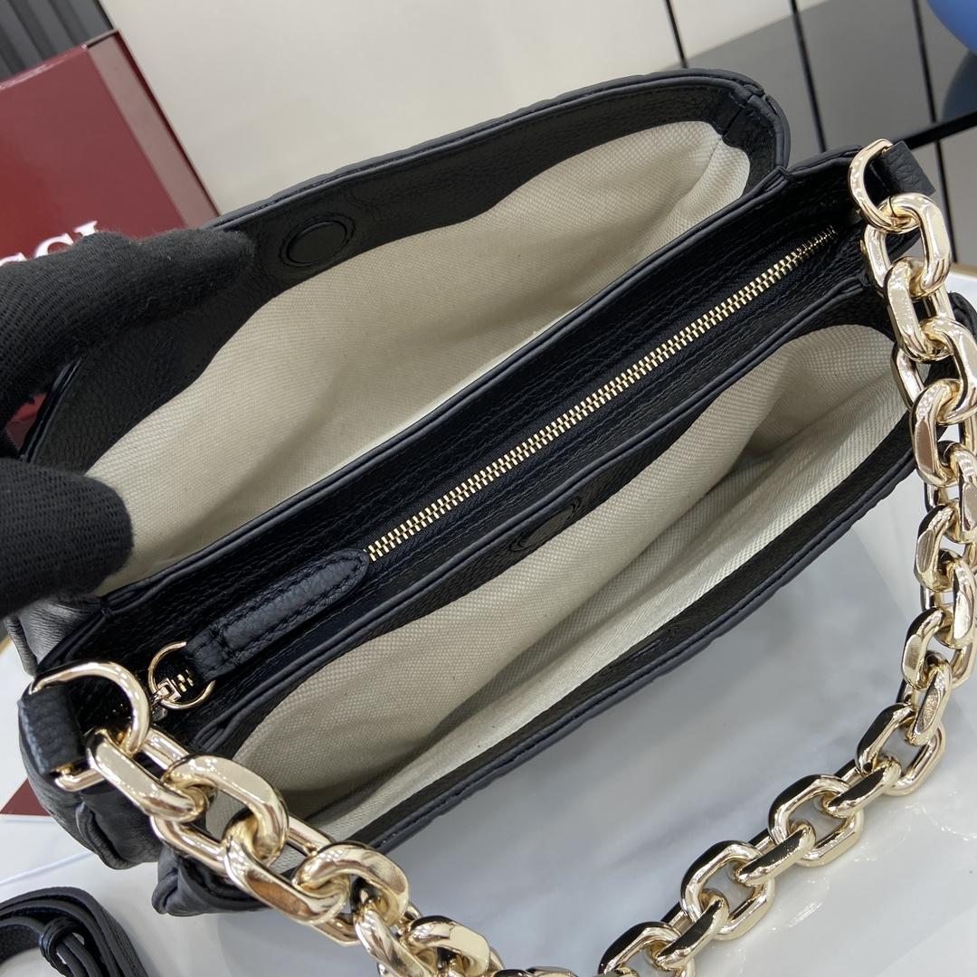 Gucci GG Emblem Mini Shoulder Bag  - DopestKickz