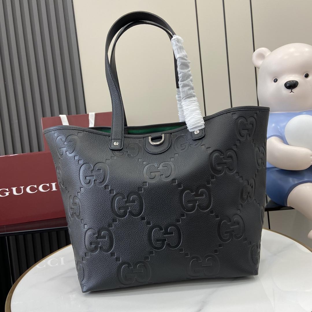 Gucci Medium Jumbo GG Tote Bag - DopestKickz