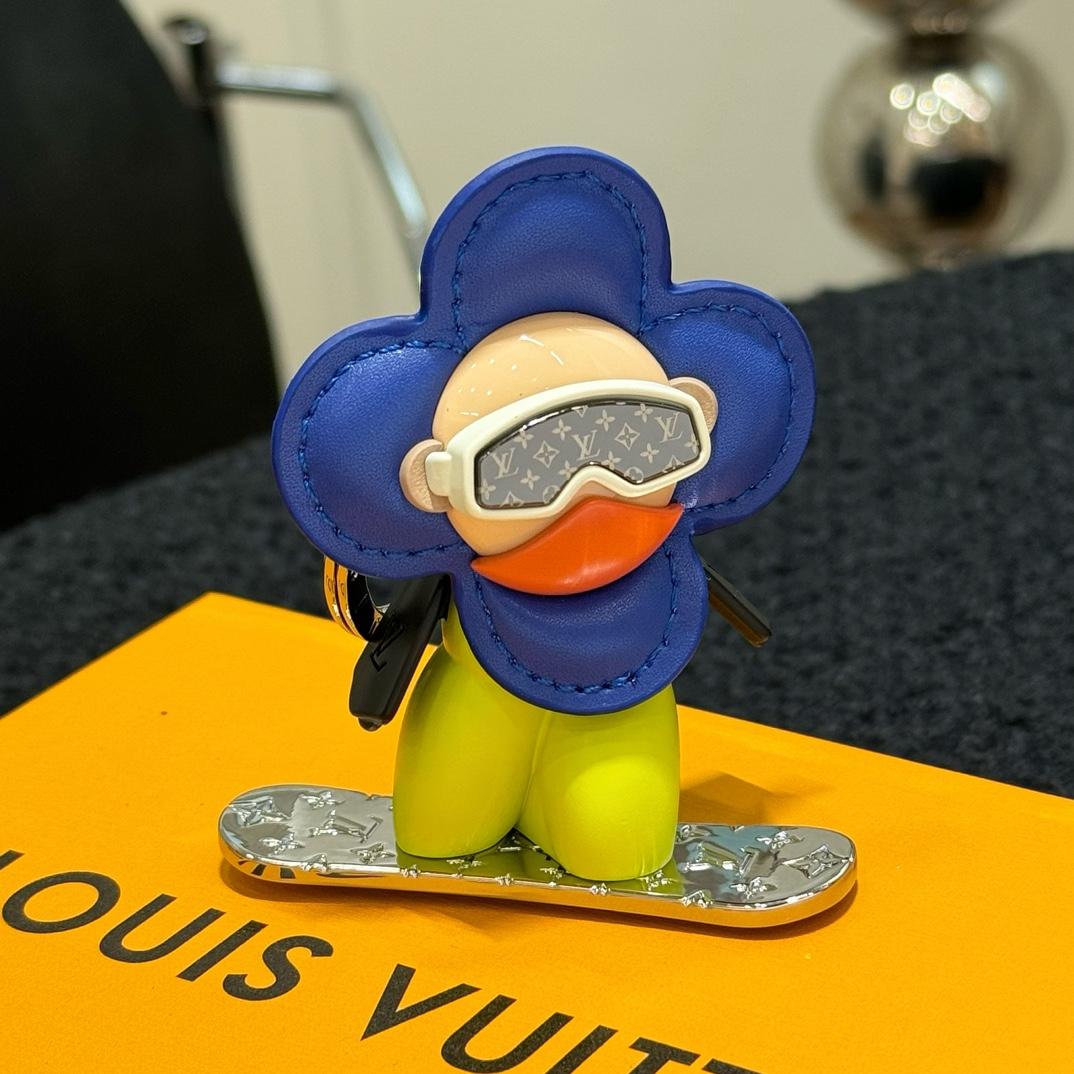 Louis Vuitton Snowboard Vivienne Bag Charm - DopestKickz