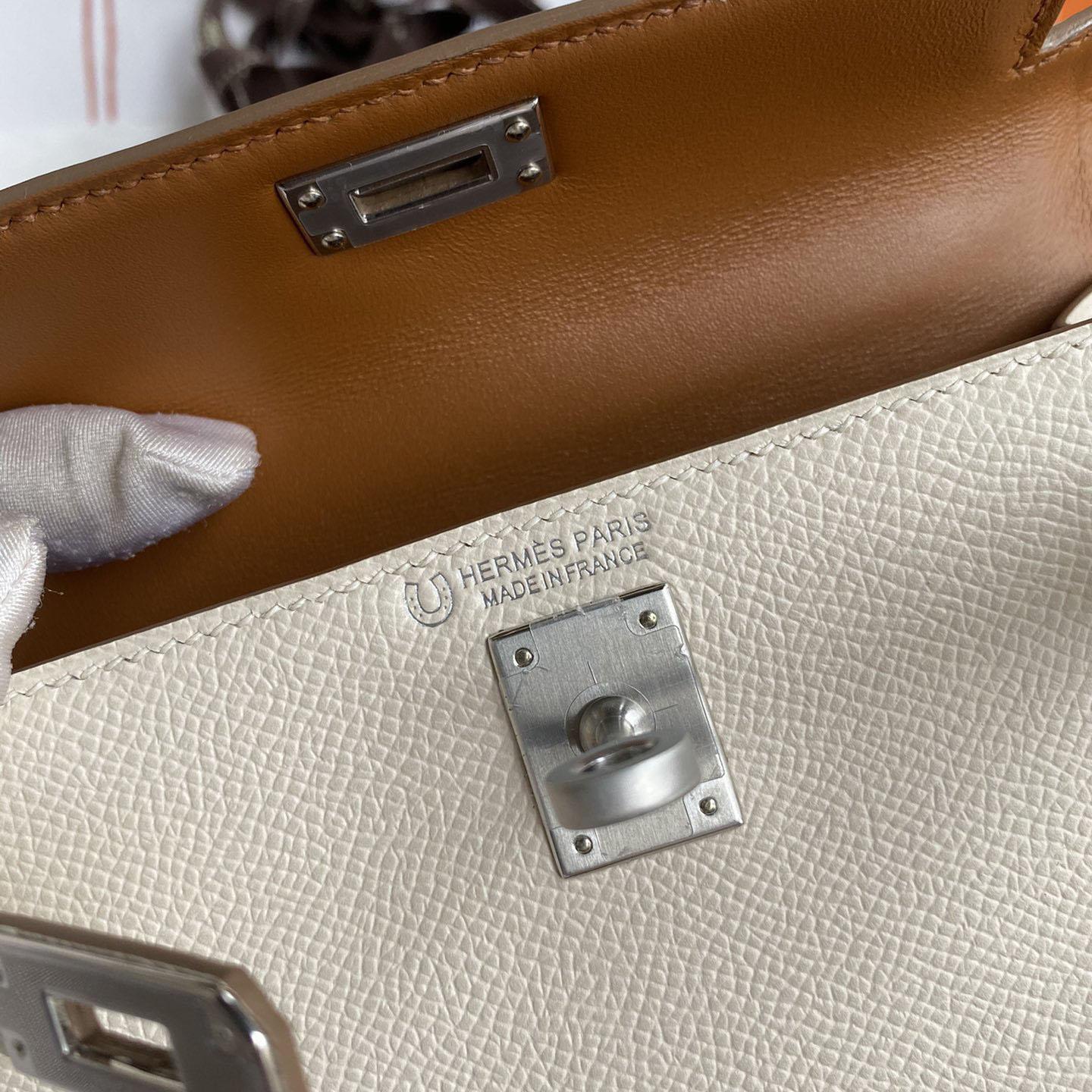 Hermes Kelly Handbag   19cm - DopestKickz