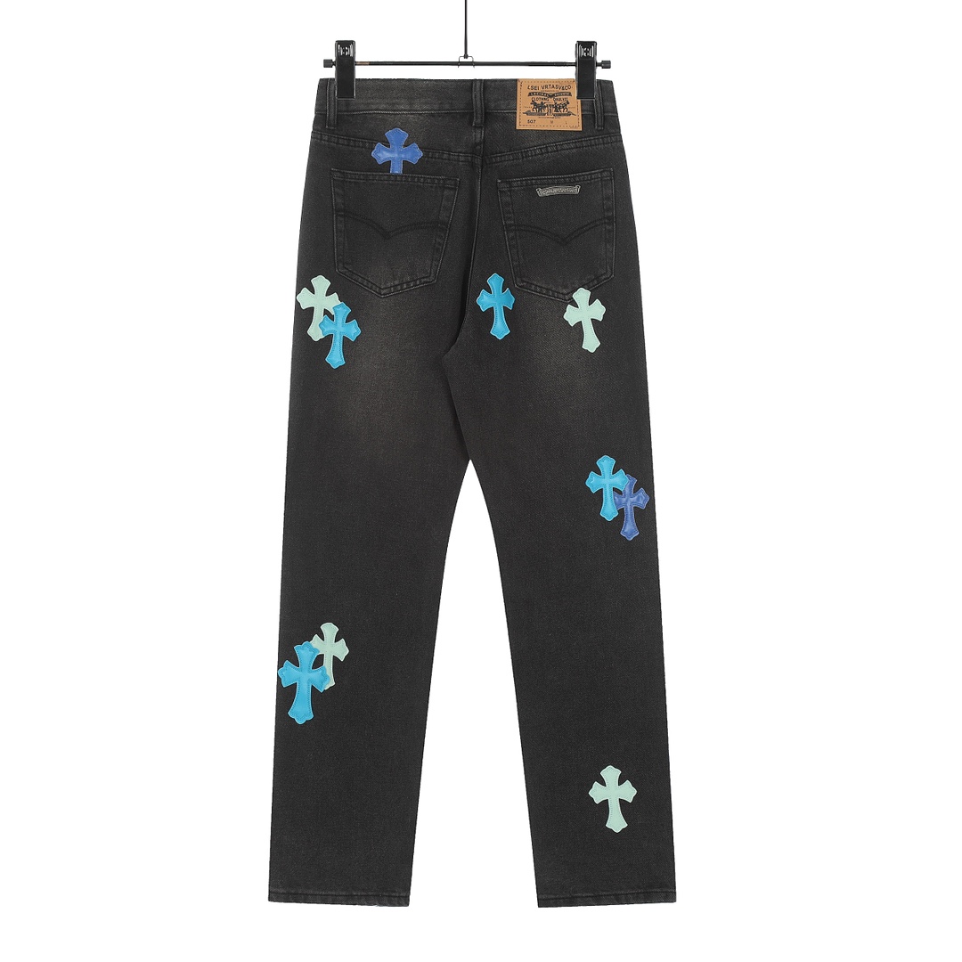 Chrome Heart Jeans - DopestKickz