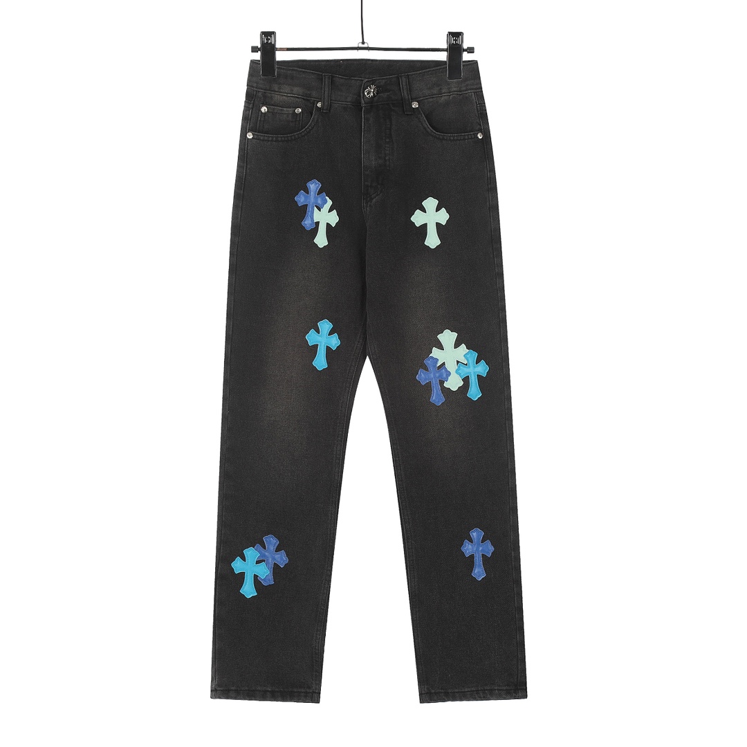 Chrome Heart Jeans - DopestKickz