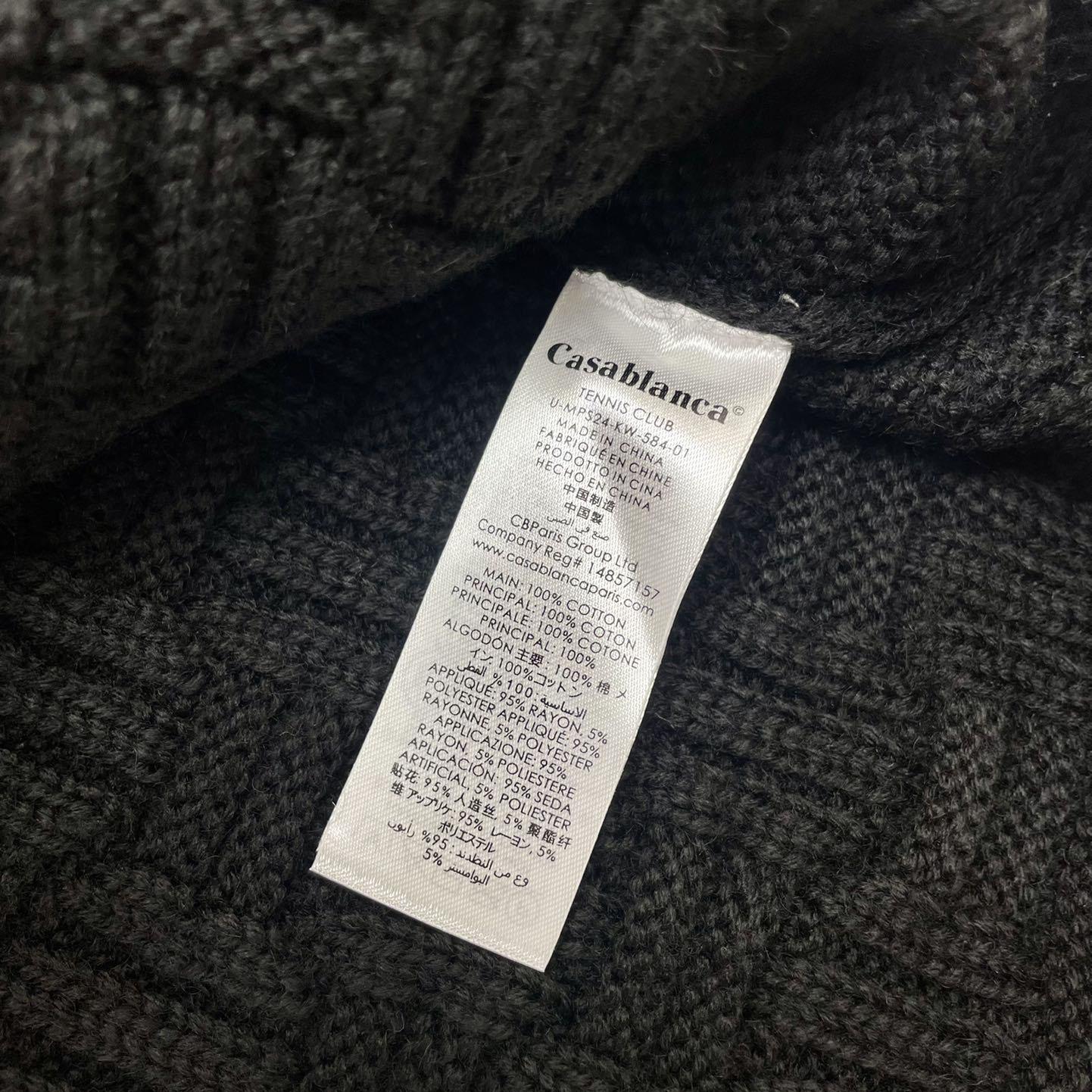 Casablanca Column Stitch Cardigan     D0083 - DopestKickz