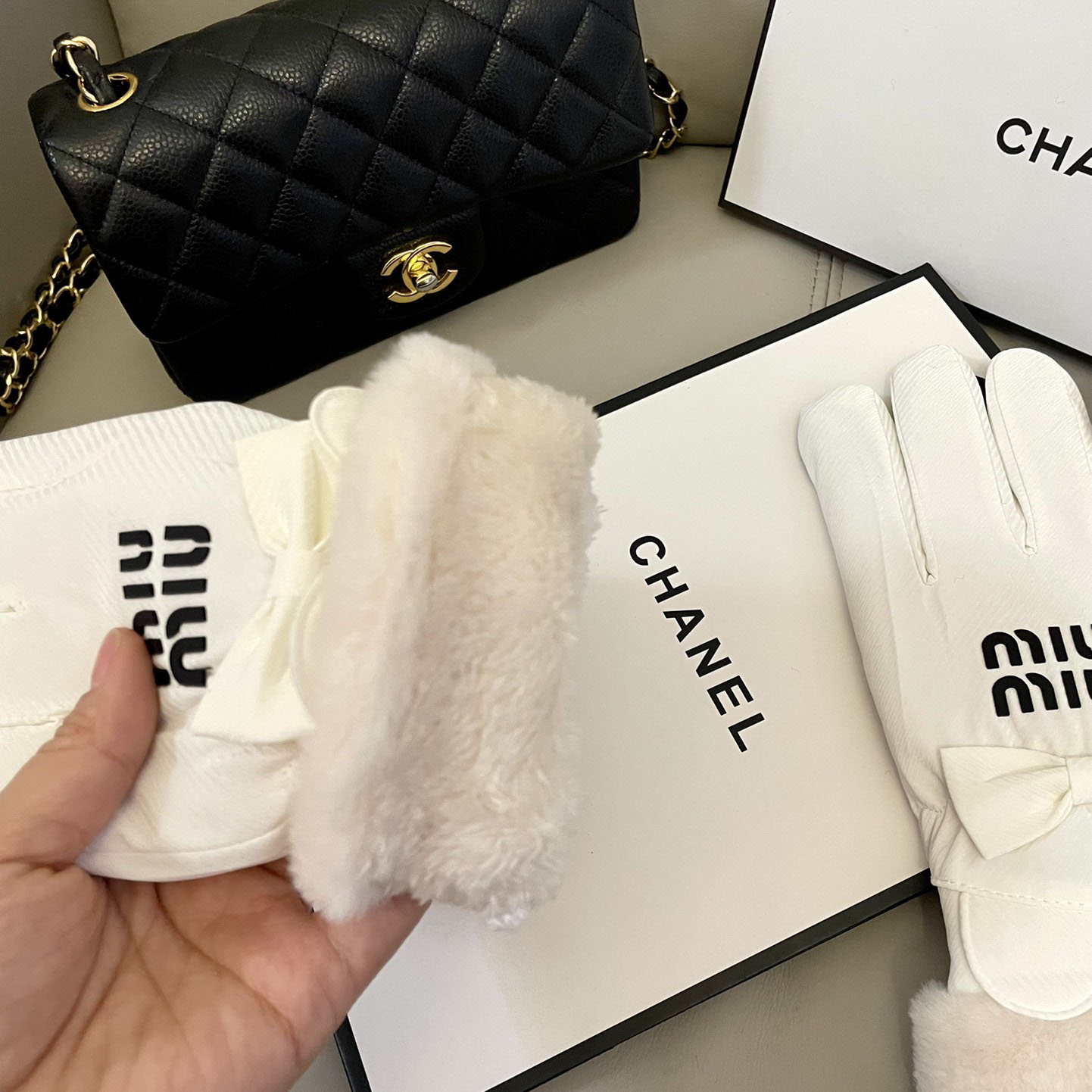 Miu Miu Gloves  - DopestKickz