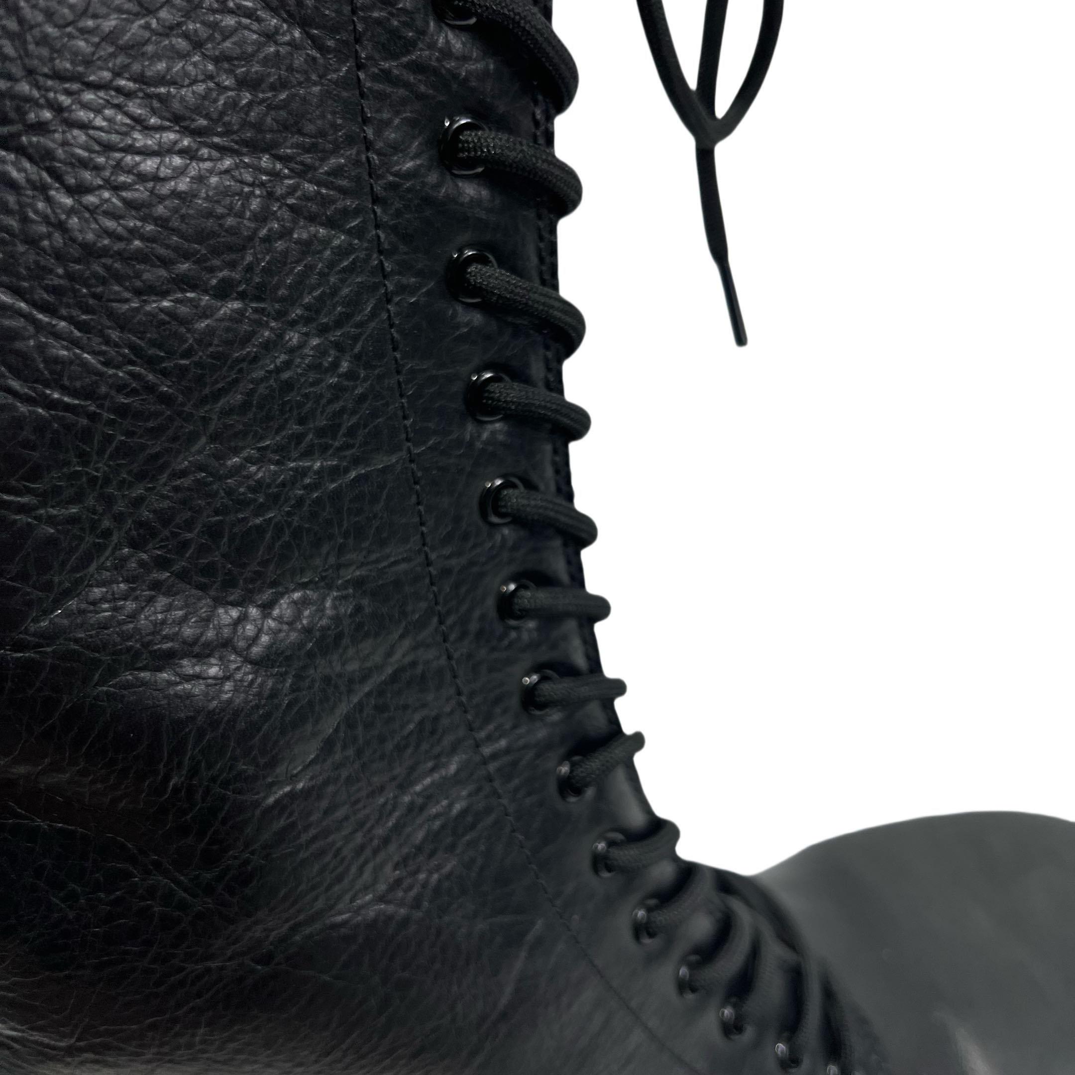 Balenciaga Stomper Boot In Black - DopestKickz