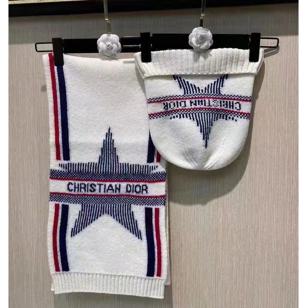 Dior Beanie And Scarf - DopestKickz
