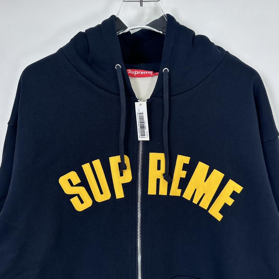 Supreme Arc Thermal Zip Up Hooded Sweatshirt - DopestKickz