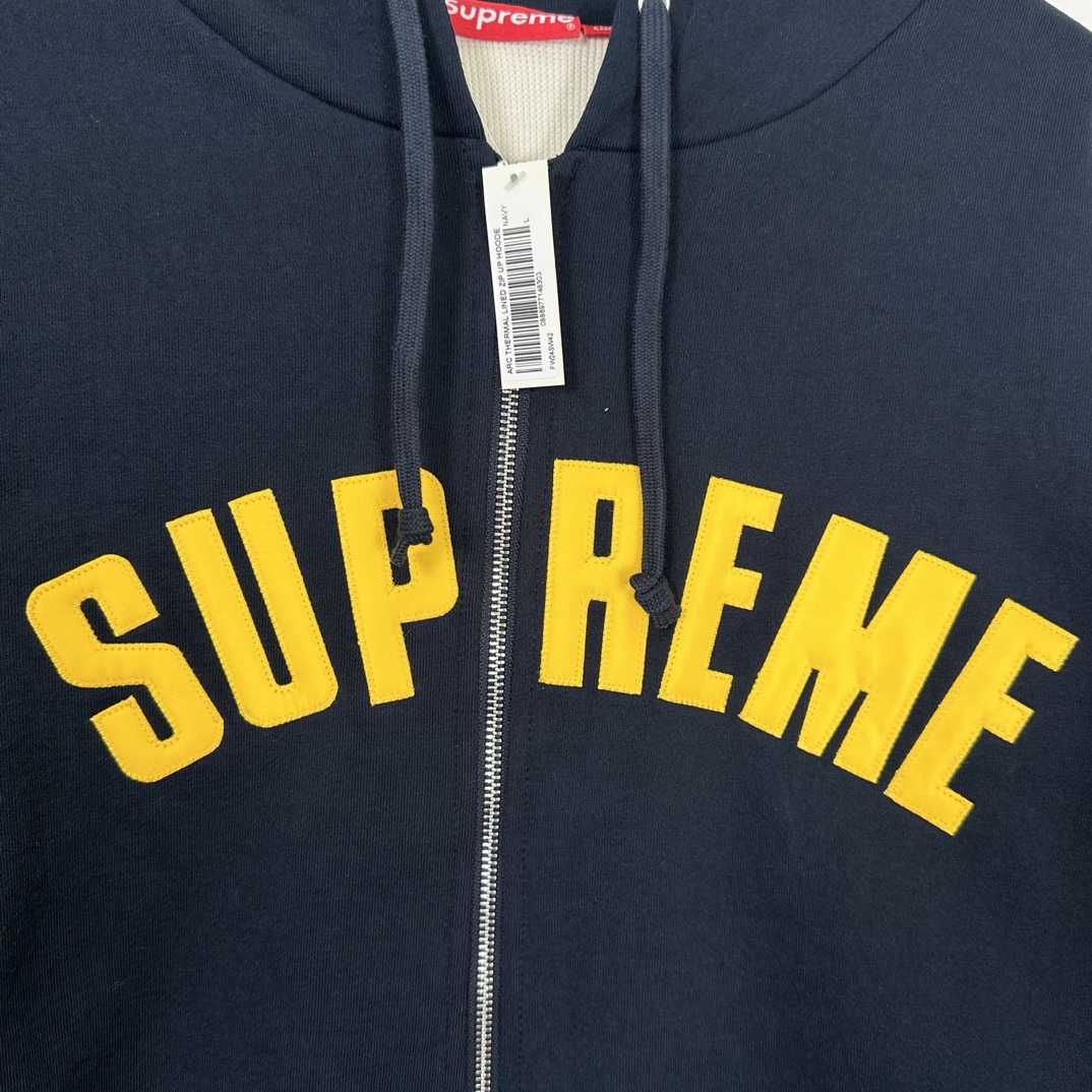 Supreme Arc Thermal Zip Up Hooded Sweatshirt - DopestKickz