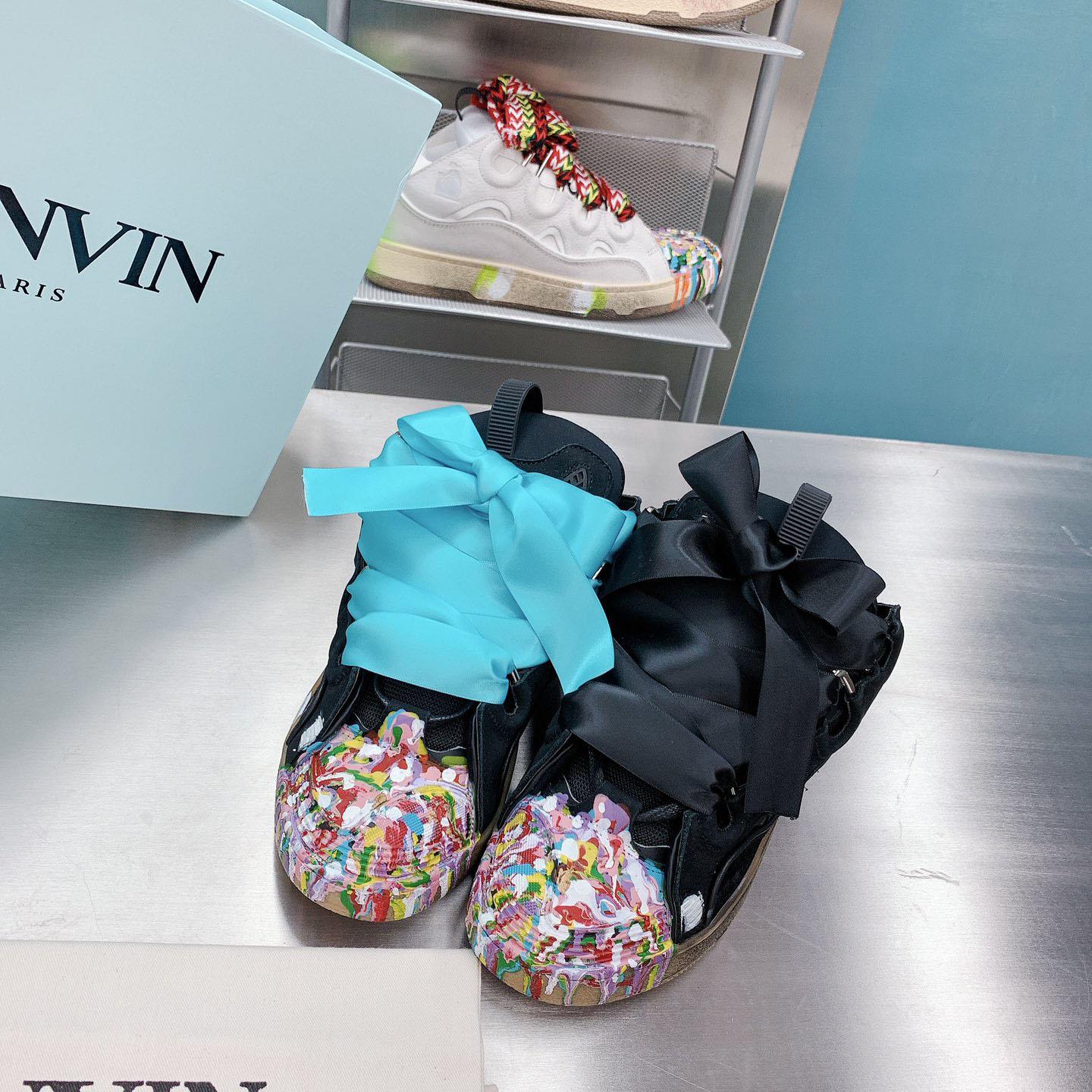 Lanvin Gallery Dept. x Lanvin Curb Sneakers - DopestKickz