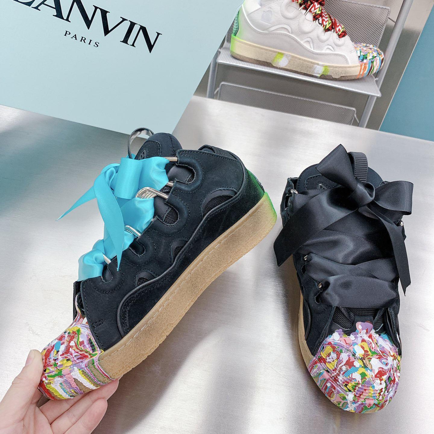 Lanvin Gallery Dept. x Lanvin Curb Sneakers - DopestKickz