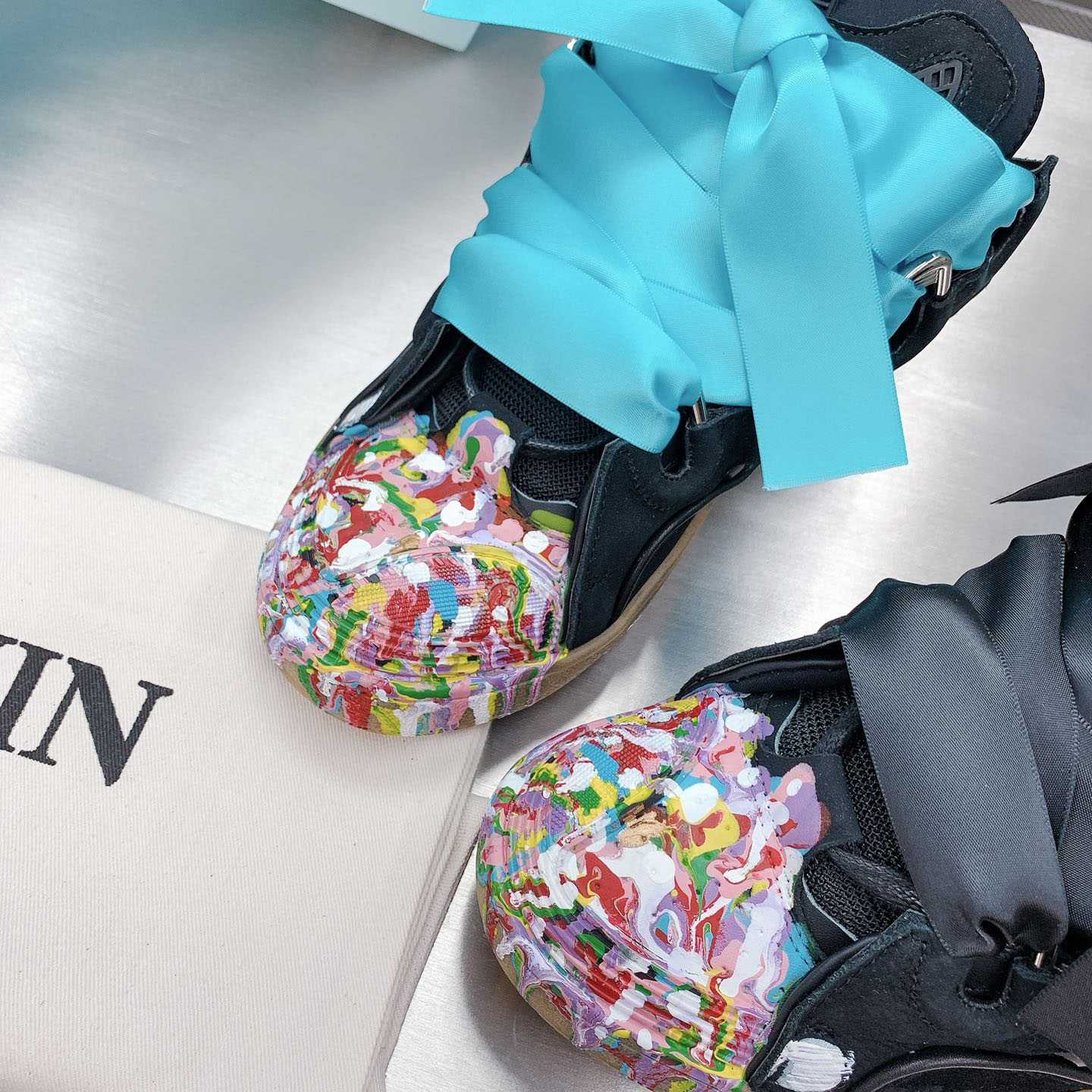 Lanvin Gallery Dept. x Lanvin Curb Sneakers - DopestKickz