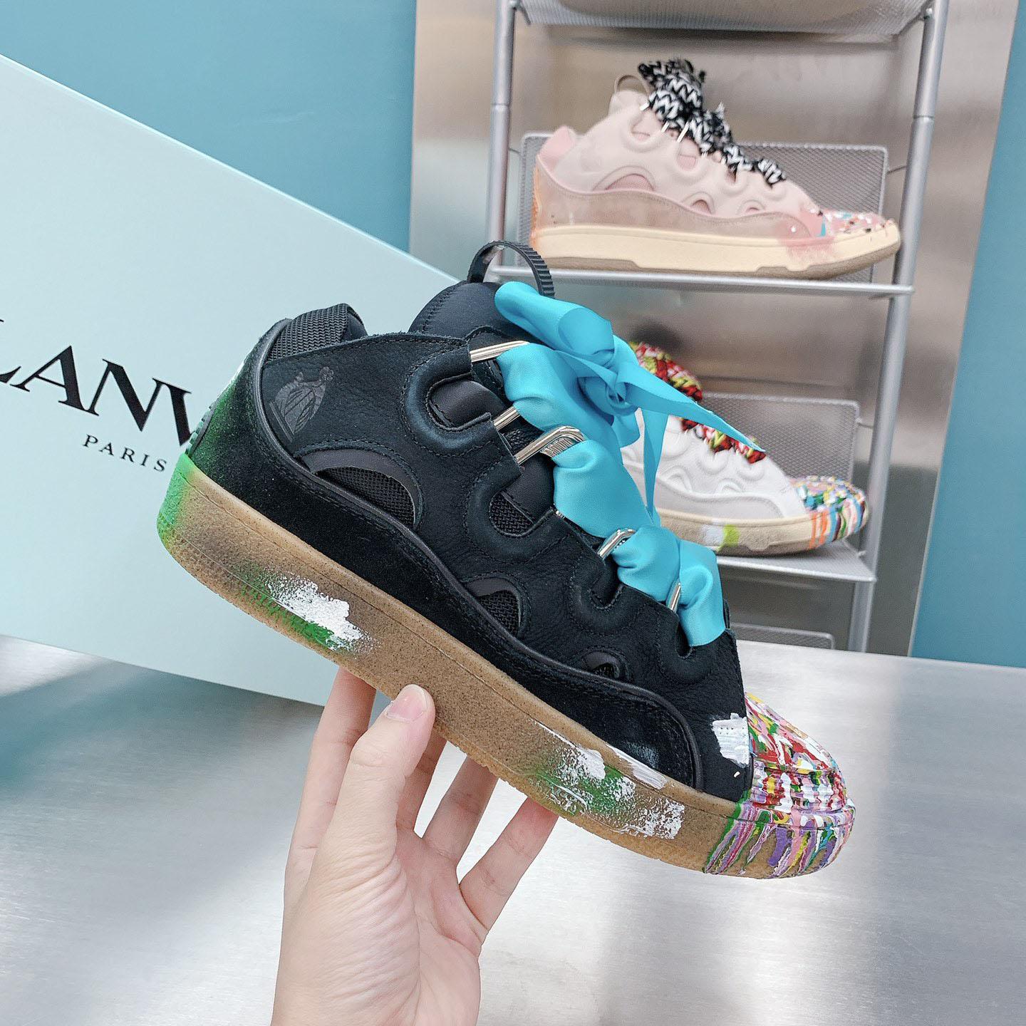 Lanvin Gallery Dept. x Lanvin Curb Sneakers - DopestKickz
