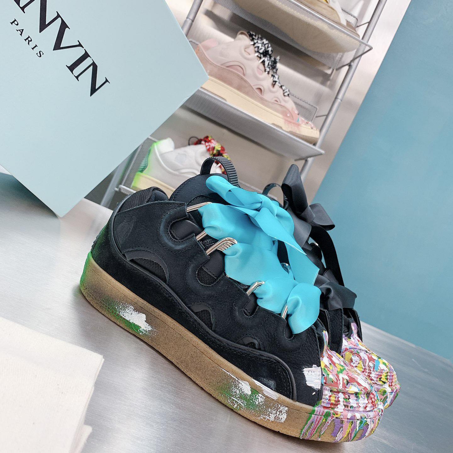 Lanvin Gallery Dept. x Lanvin Curb Sneakers - DopestKickz