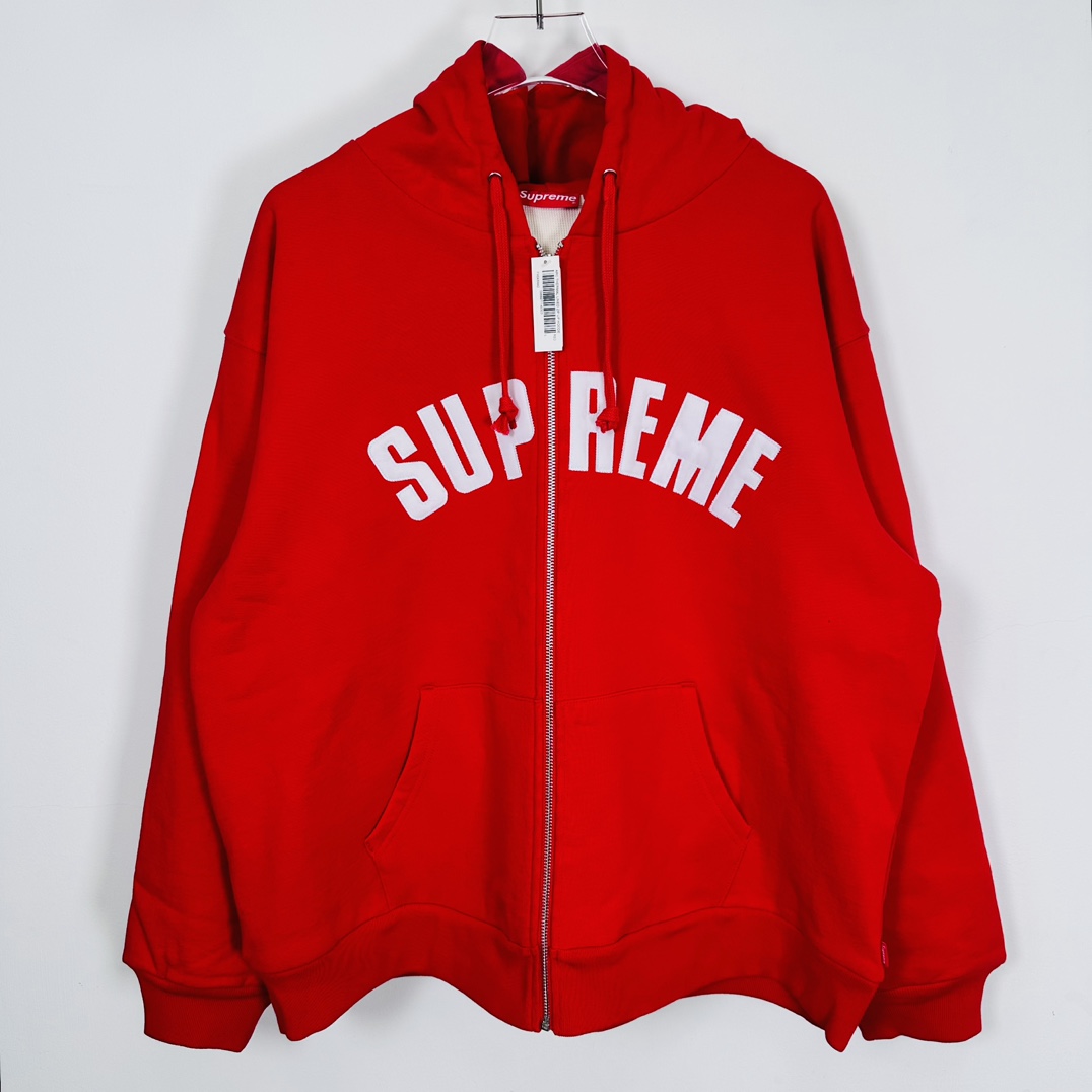 Supreme Arc Thermal Zip Up Hooded Sweatshirt - DopestKickz