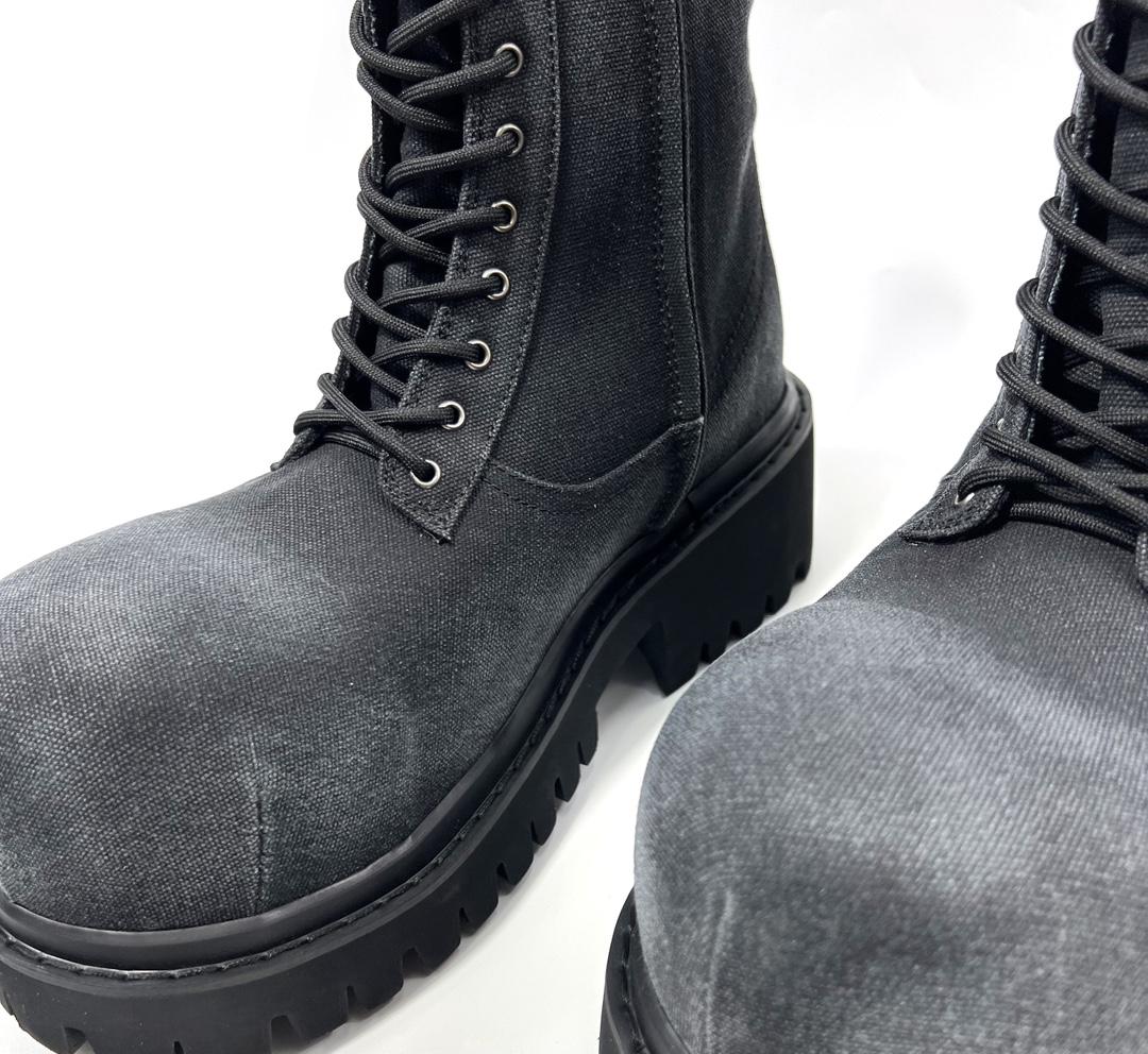 Balenciaga Stomper Bootie In Black  - DopestKickz