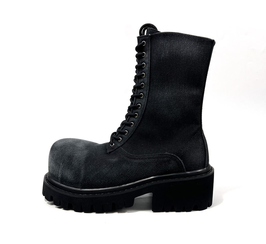 Balenciaga Stomper Bootie In Black  - DopestKickz