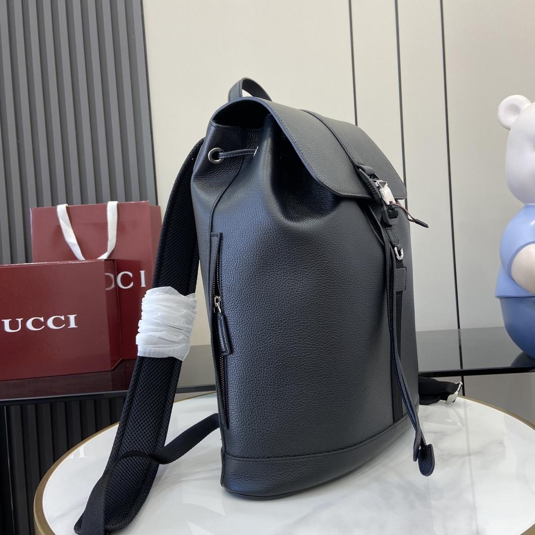 Gucci Large Backpack With Web - DopestKickz