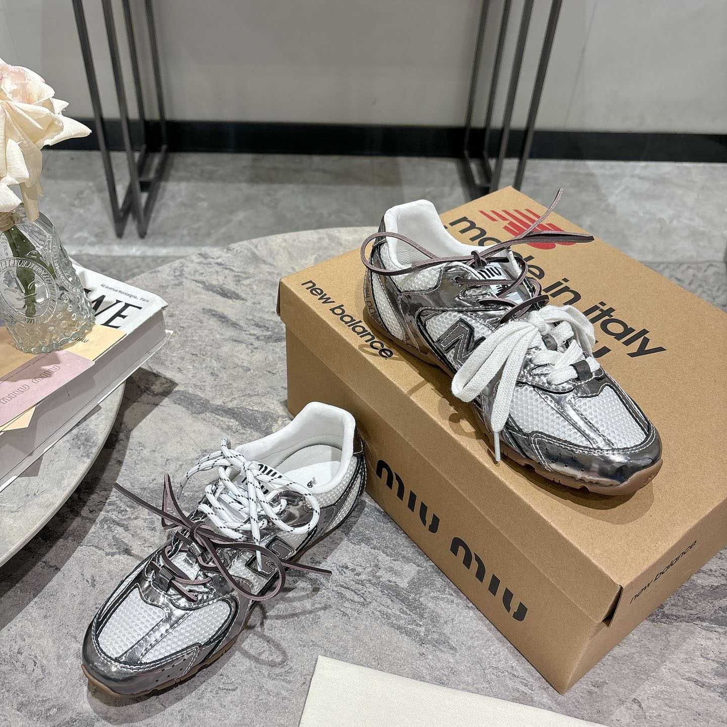 New Balance X Miu Miu Sneakers - DopestKickz