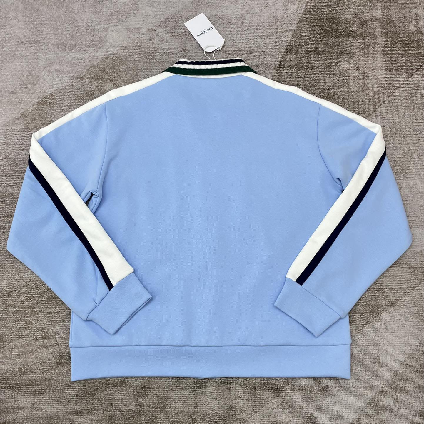 Casablanca Logo-embroidered Panelled Track Jacket   c880 - DopestKickz