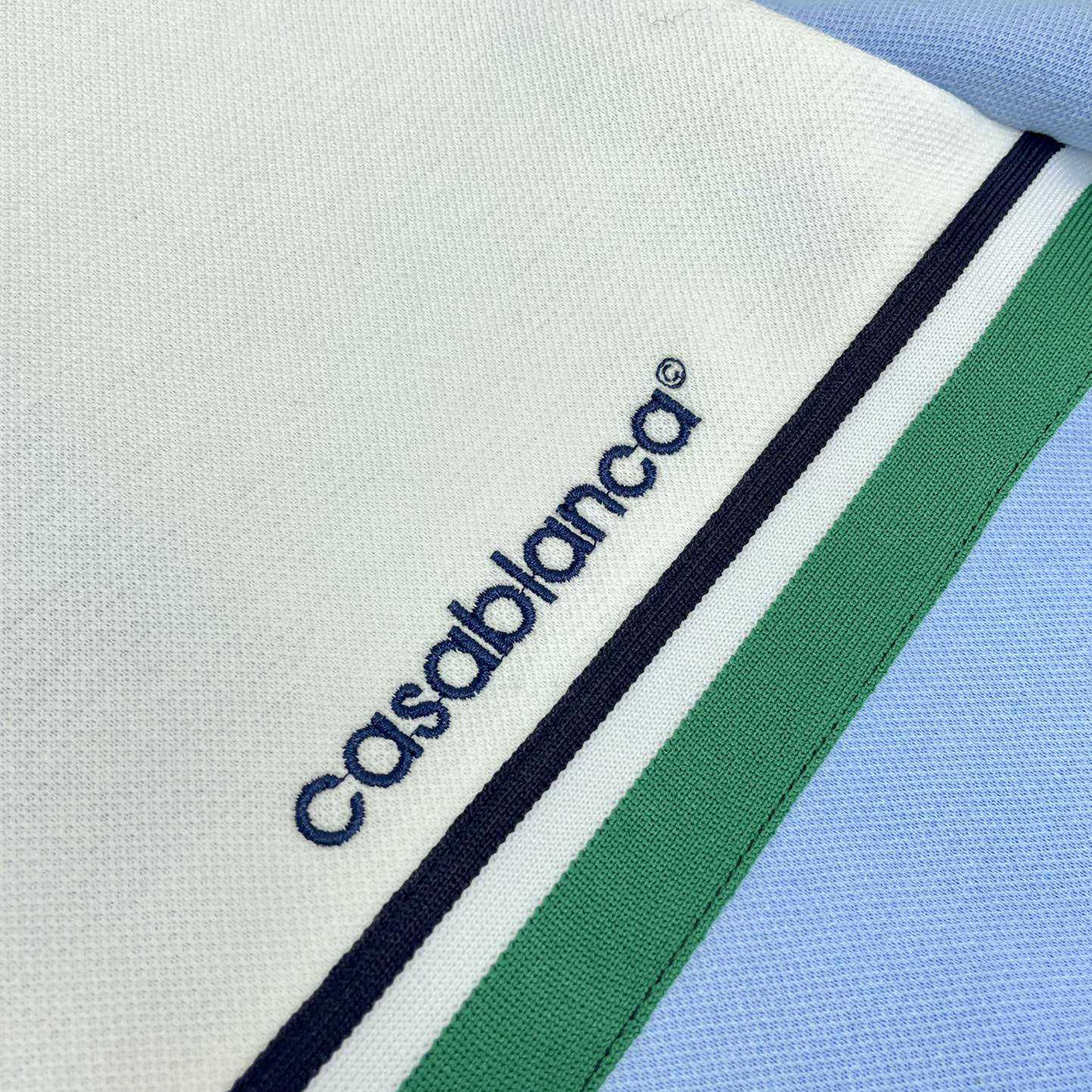 Casablanca Logo-embroidered Panelled Track Jacket   c880 - DopestKickz