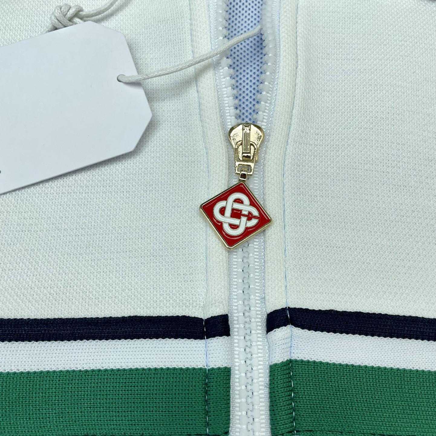 Casablanca Logo-embroidered Panelled Track Jacket   c880 - DopestKickz