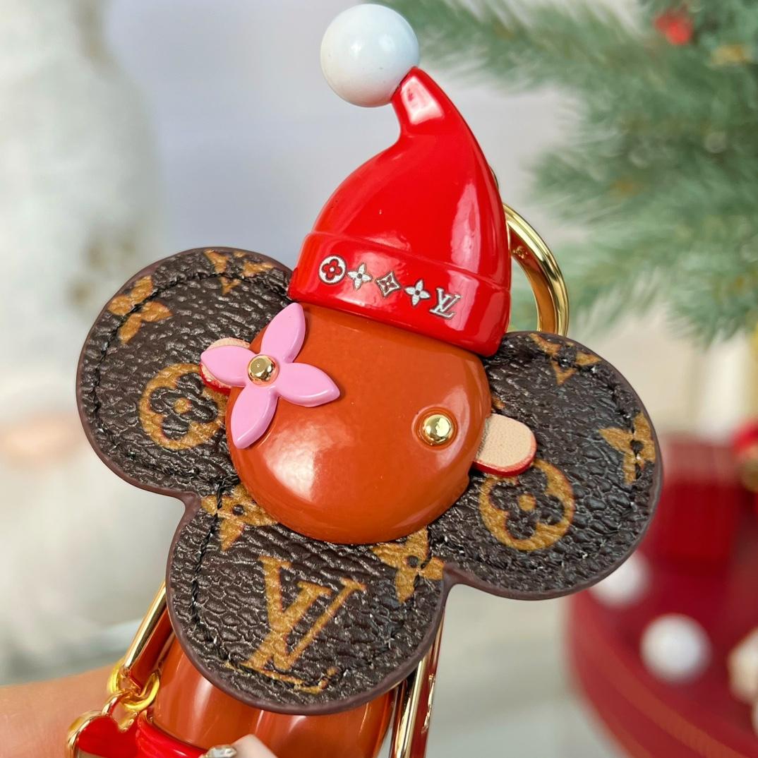 Louis Vuitton Vivienne Xmas Bag Charm And Key Holder   - DopestKickz