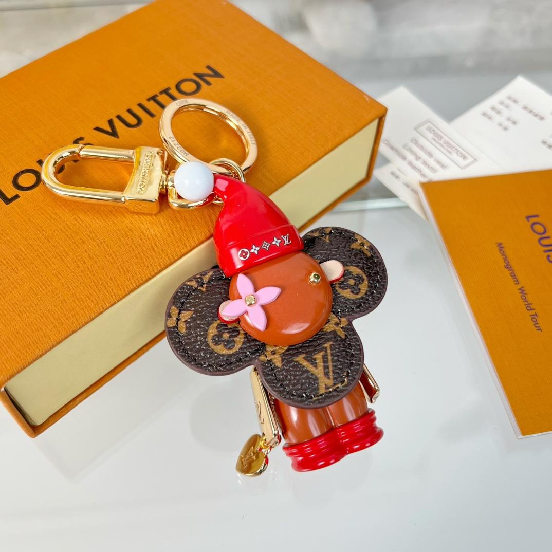 Louis Vuitton Vivienne Xmas Bag Charm And Key Holder   - DopestKickz