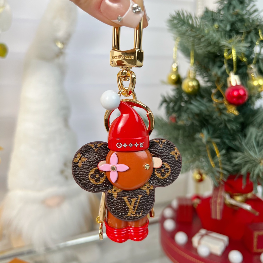 Louis Vuitton Vivienne Xmas Bag Charm And Key Holder   - DopestKickz