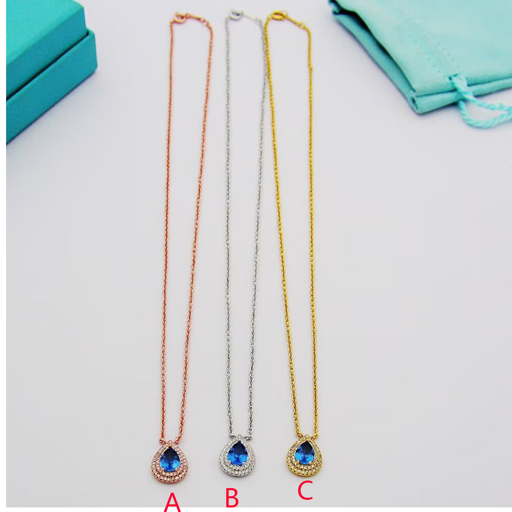 Tiffany & Co. Aquamarine and Diamond Pendant - DopestKickz