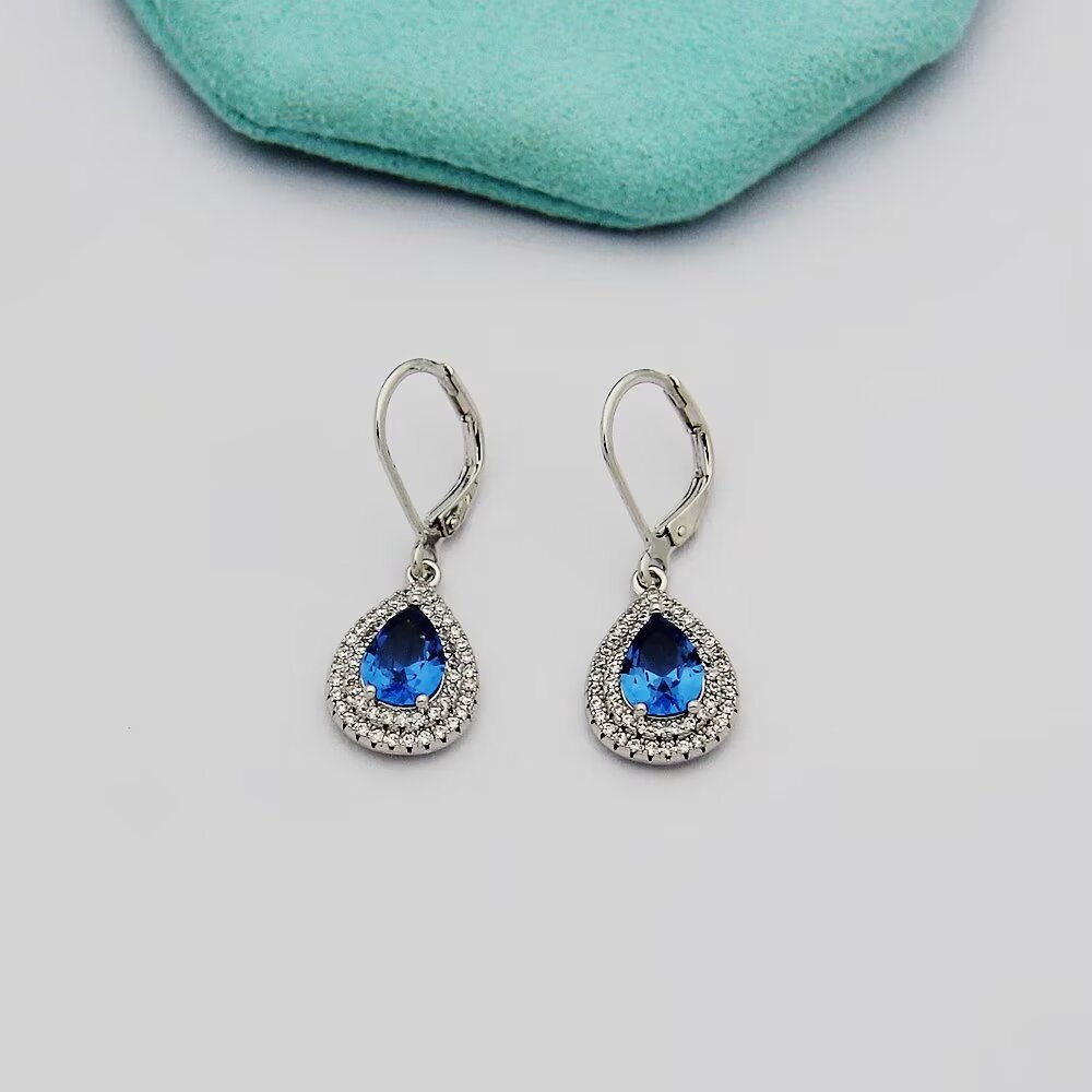 Tiffany Soleste® Earrings - DopestKickz