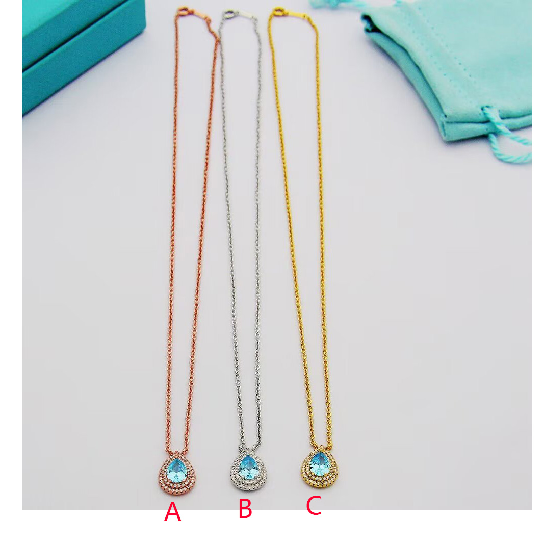 Tiffany & Co. Aquamarine and Diamond Pendant - DopestKickz