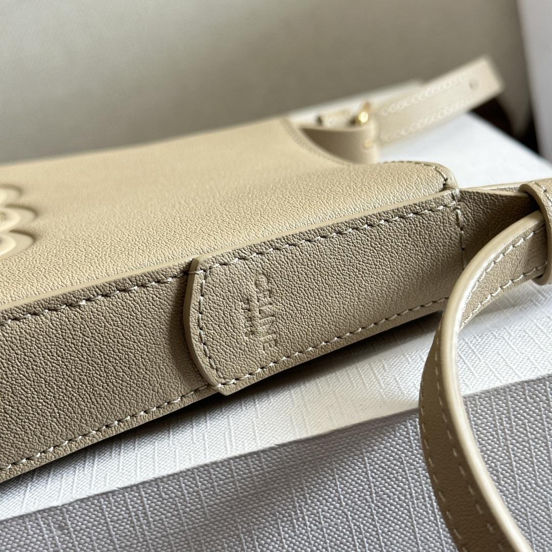 Celine Phone Pouch Heloise In Supple Calfskin - DopestKickz