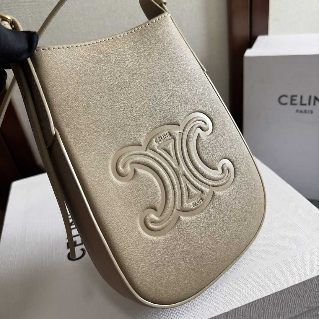 Celine Phone Pouch Heloise In Supple Calfskin - DopestKickz
