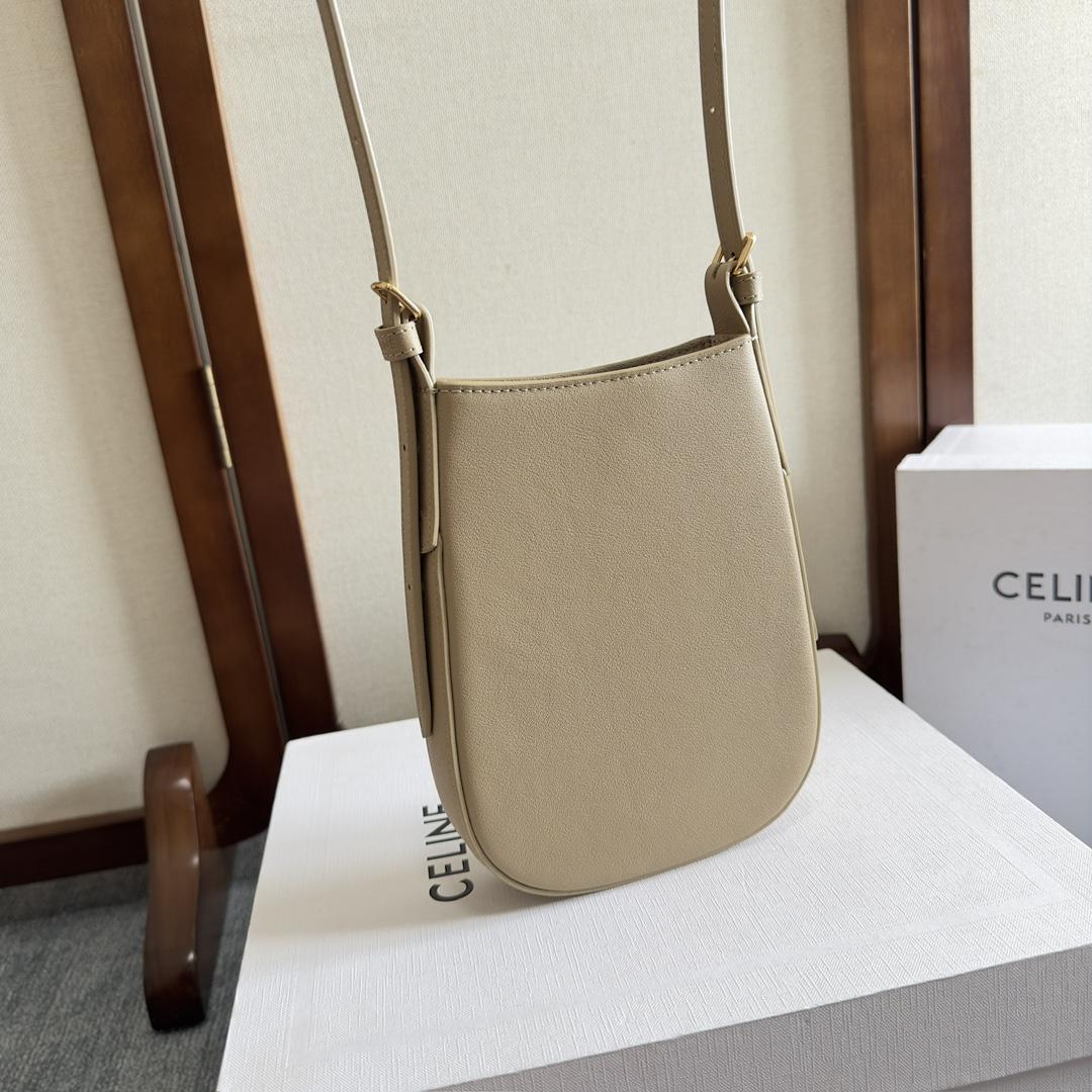 Celine Phone Pouch Heloise In Supple Calfskin - DopestKickz
