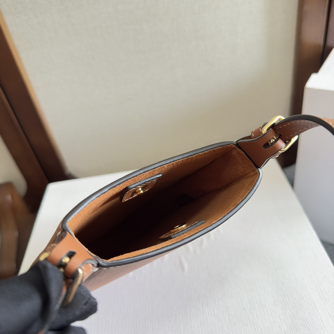 Celine Phone Pouch Heloise In Supple Calfskin - DopestKickz