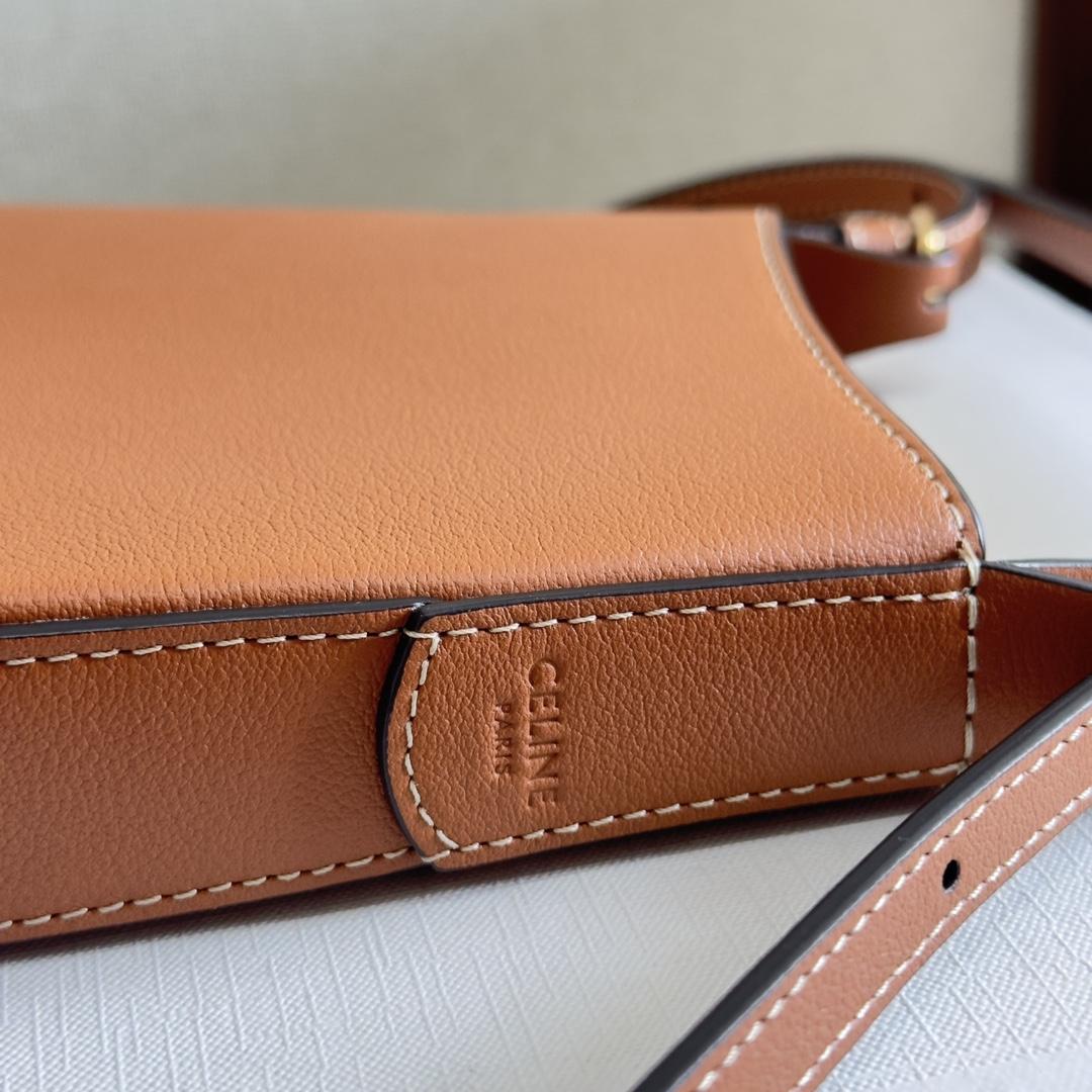 Celine Phone Pouch Heloise In Supple Calfskin - DopestKickz