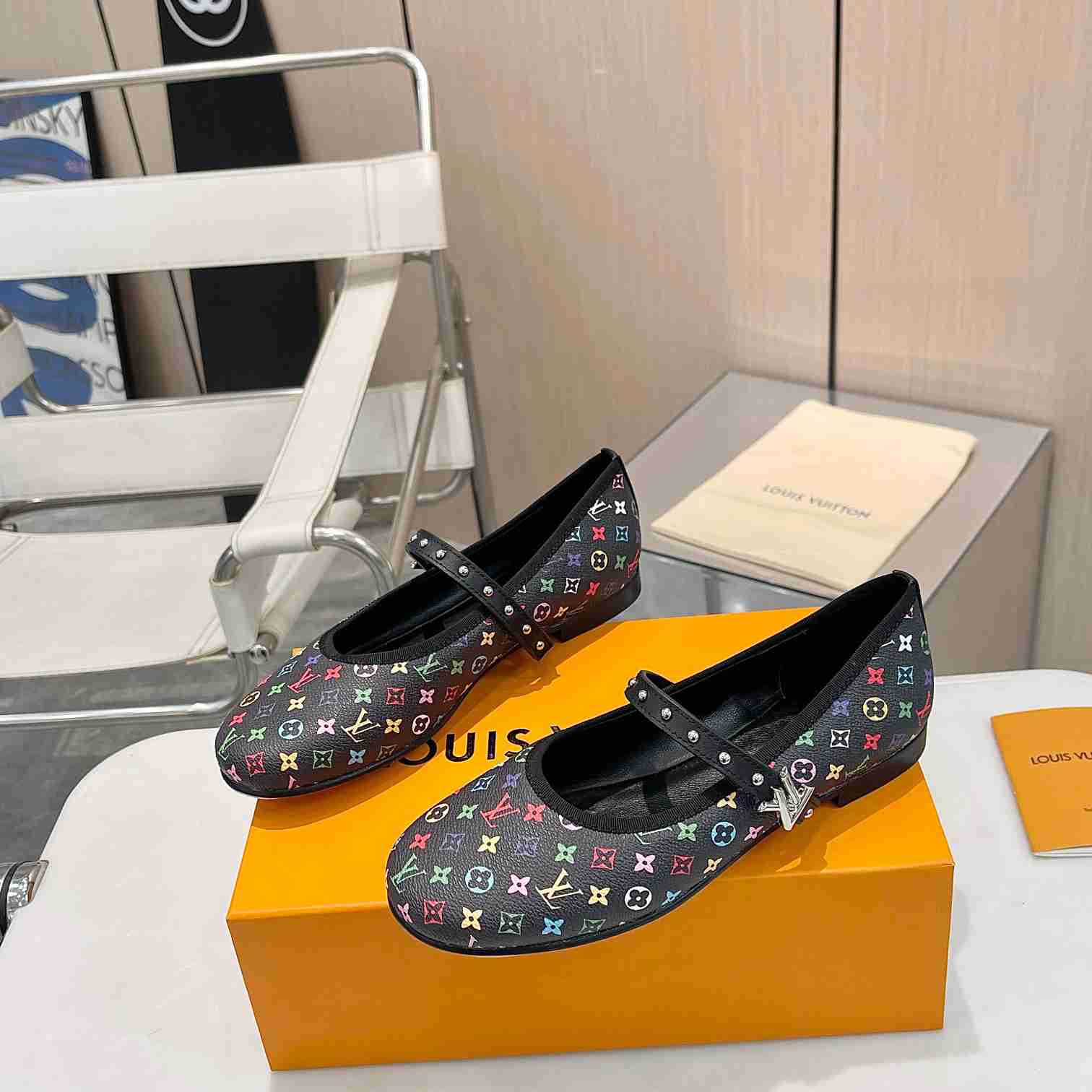 Louis Vuitton LV x TM Romy Flat Ballerina   - DopestKickz