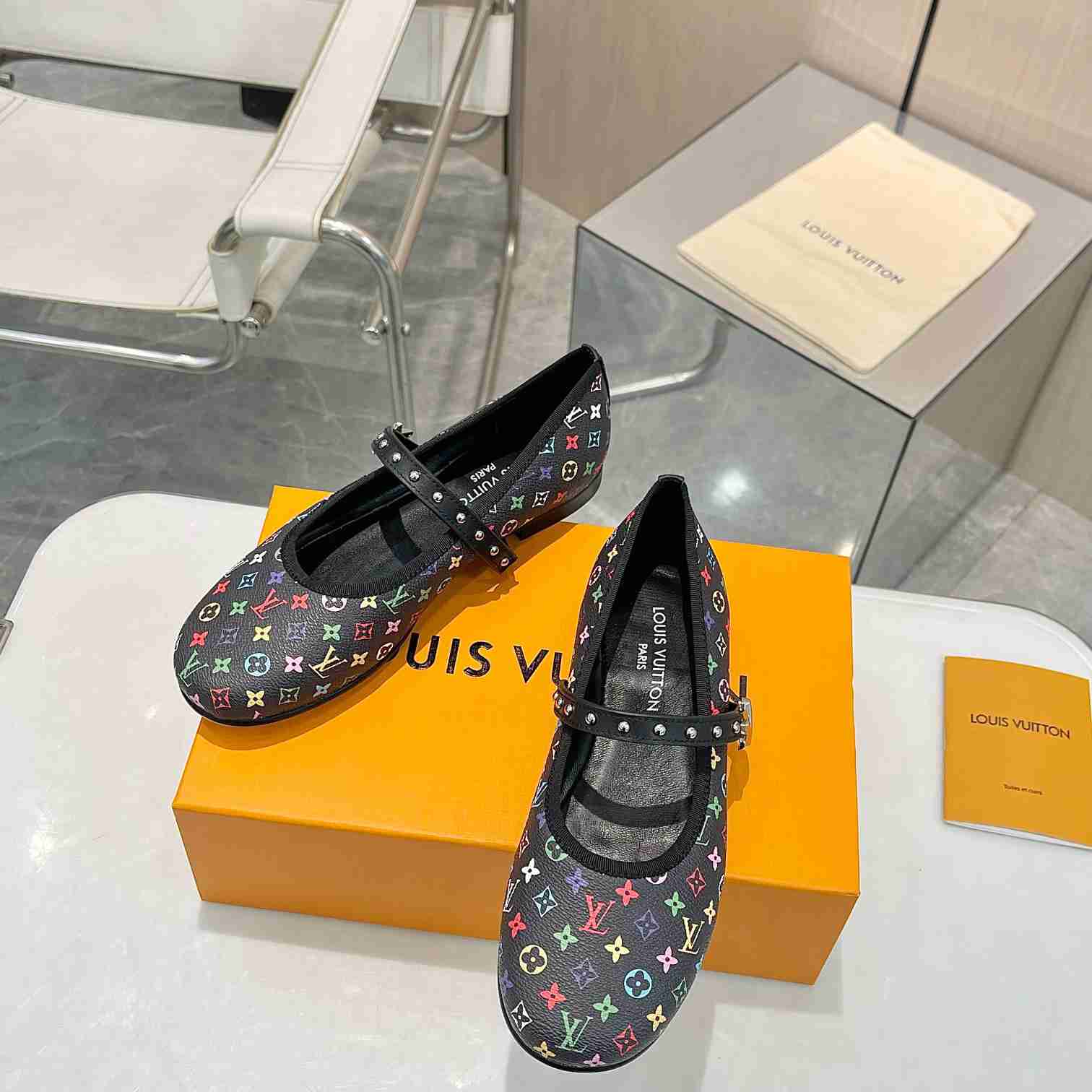 Louis Vuitton LV x TM Romy Flat Ballerina   - DopestKickz