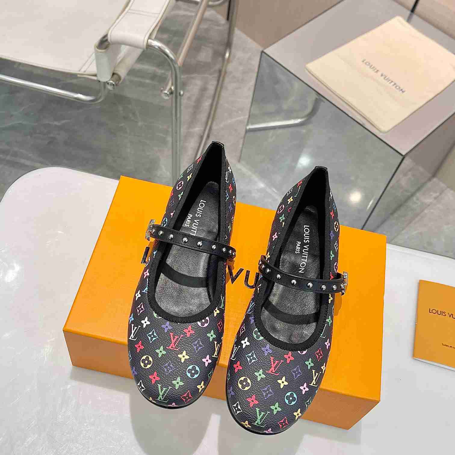 Louis Vuitton LV x TM Romy Flat Ballerina   - DopestKickz